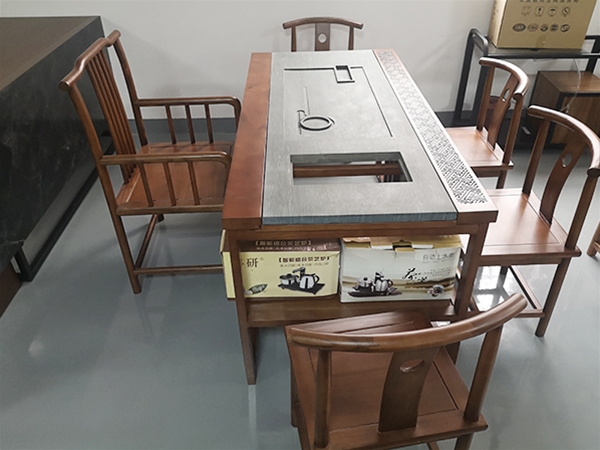 Office furniture wooden tea table sales