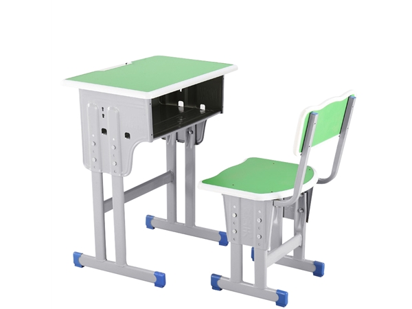 Desks and chairs